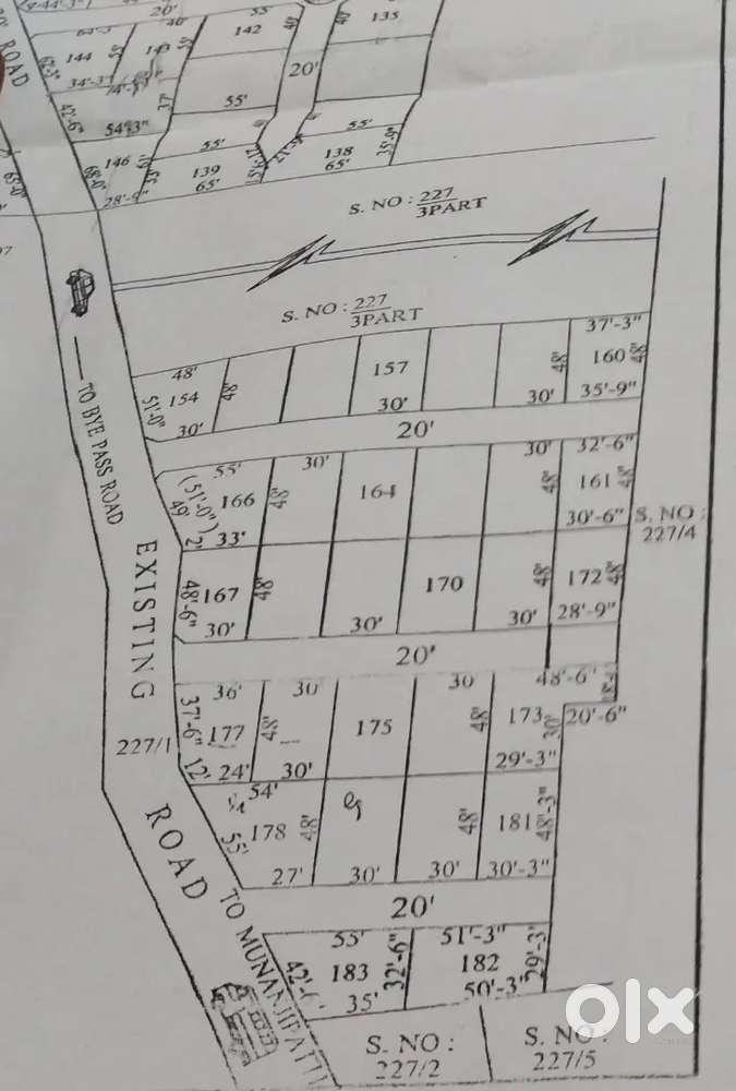 6.66 cents. 9Lakhs. Rs.1.36L per cent.North and West facing plots.Rs9L