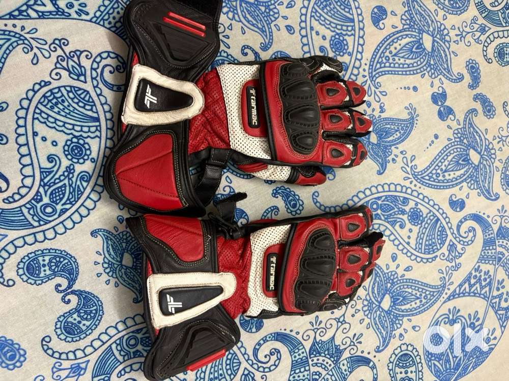 Tarmac Rapid Full Gauntlet Riding Gloves
