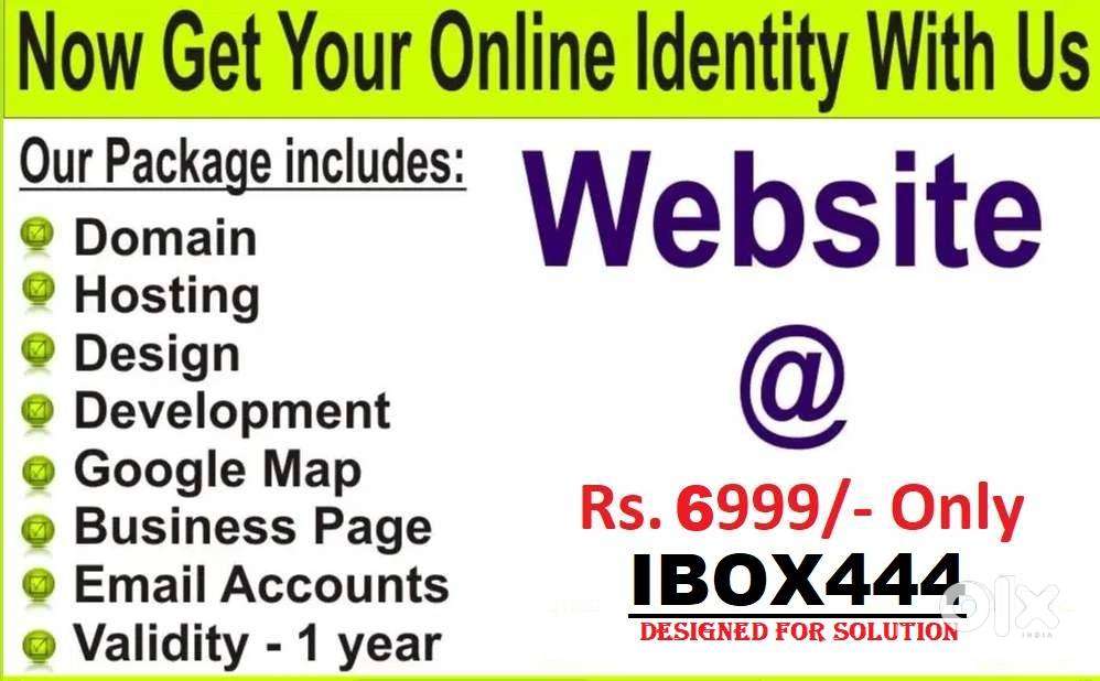 Website Design Rs6999  1Yr Hosting Free Web Development Logo Designer