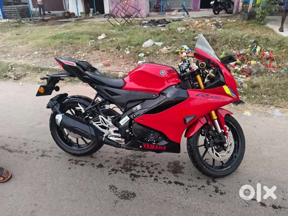 A bike is full condition