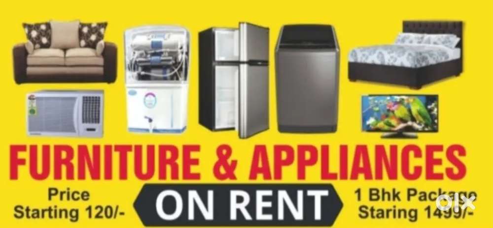 Furniture appliances on RENT