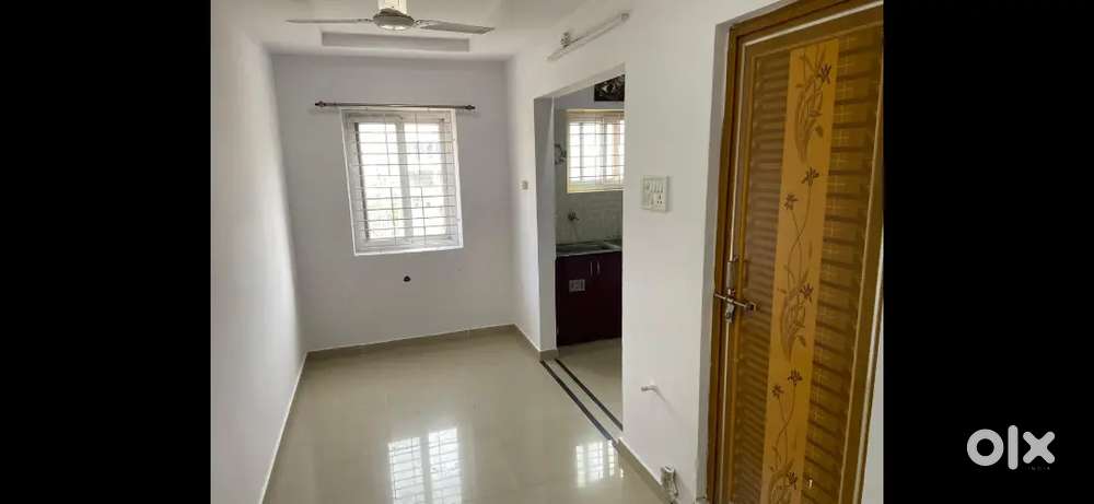 2BHK cupboards,grills,lights and fans flat family