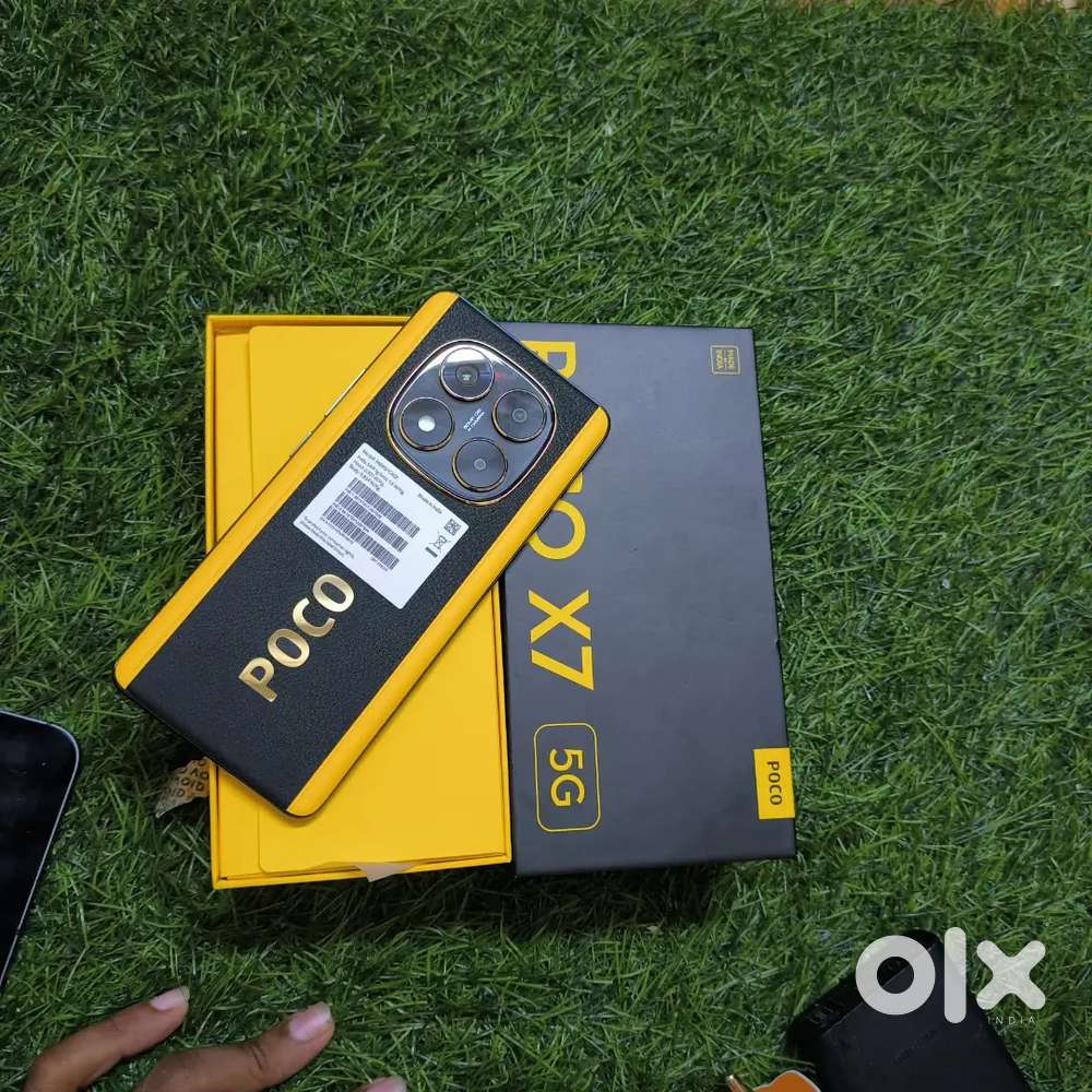 Poco X7  5G 8GB 256 box kit 11 months warranty