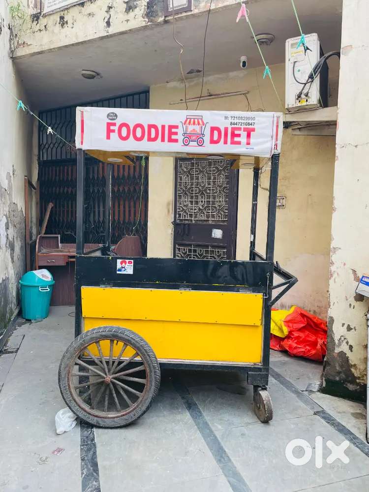 I m sale my food cart