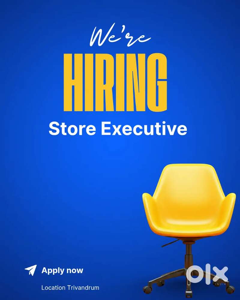 We are looking for a executive for our store