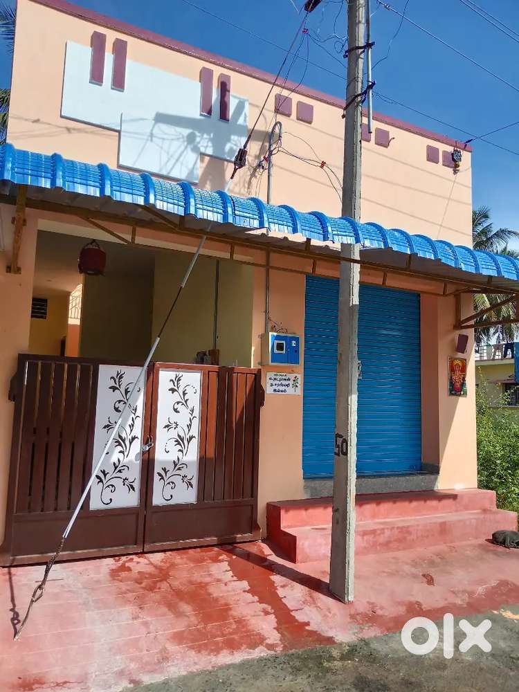 New Individua 1BHK  House with Shop for Rent :8500/- Advance :35000/-