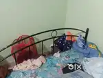 Portable bed(queen size) +bedding