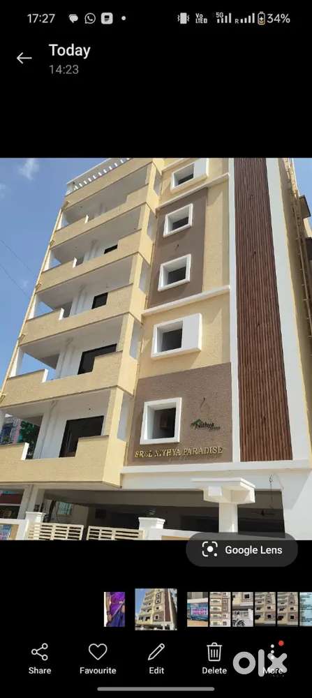 2 BHK Ready to move unfurnished flat Satya Sai Nagar near Bairagipatte