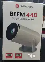 Portronics Beem 440 Smart LED Projector with 720p HD Resolution (New)