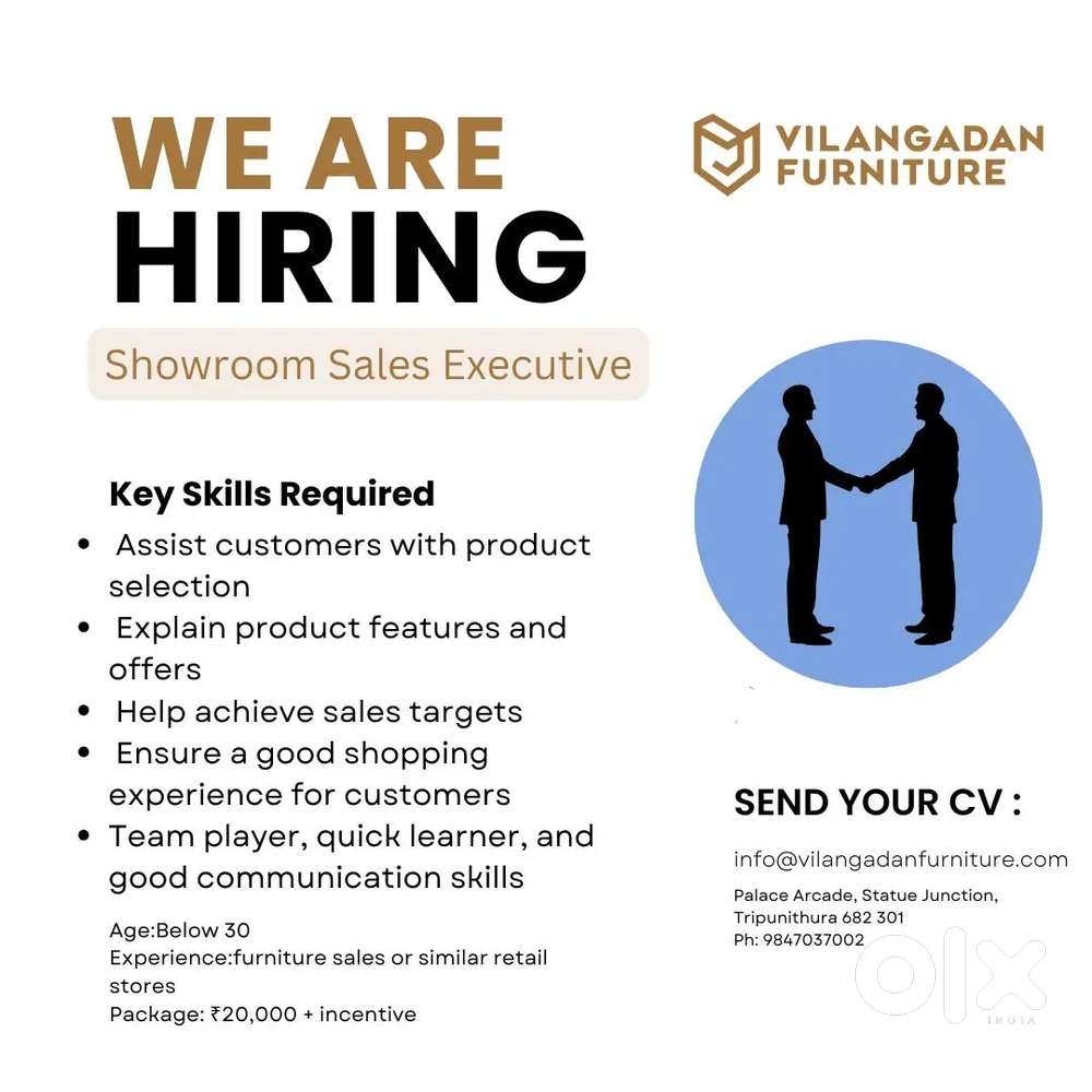 Showroom Sales Executive