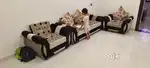 Sofa and single bed without gadda