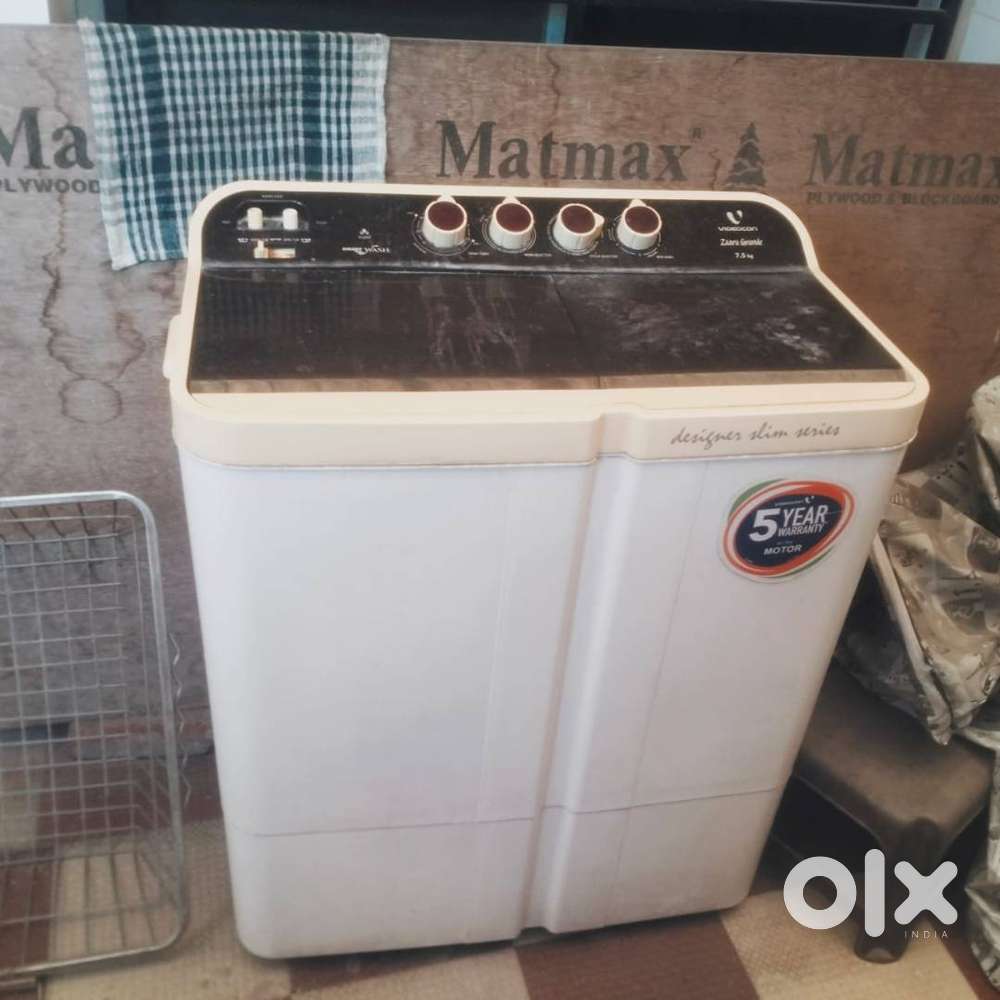 Videocon Semi Automatic Washing Machine 7.5 Kg – Good Condition