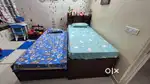 Urban Ladder Ateneo Trundle bed with Storage and Headboard