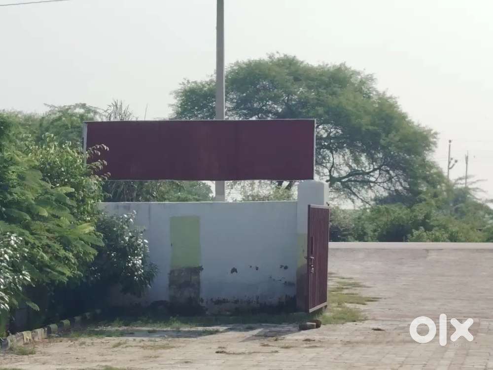 Plot for sale on lucknow Unnao highway (MDR 52C)in a gated society