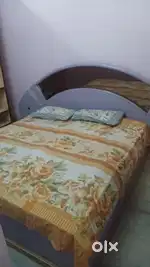 Bed wooden rack sofa AC