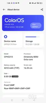 Oppo F19 pro+