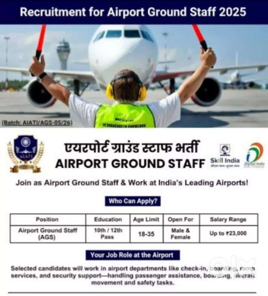 Applying for Airport job in Indigo Airline All over India Fast apply.