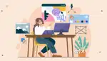 Graphic designer and marketing