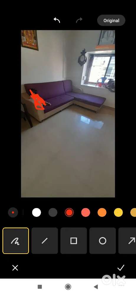 Sofa L shape