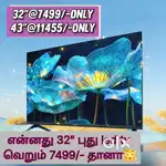 Super quality€ sony new 43 inch smart Android led tv @11455!