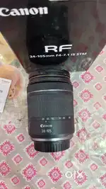Canon RF 24-105mm STM Full Frame Lens under warranty