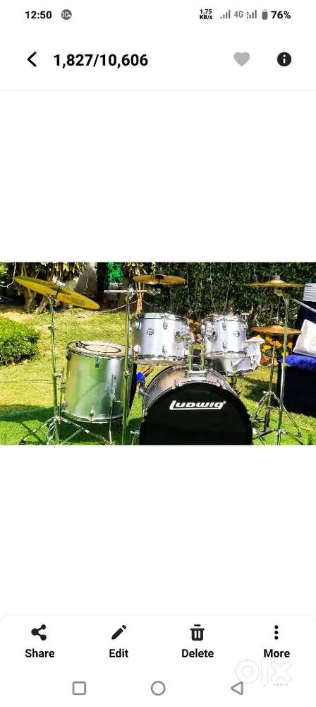 Ludwig drum set