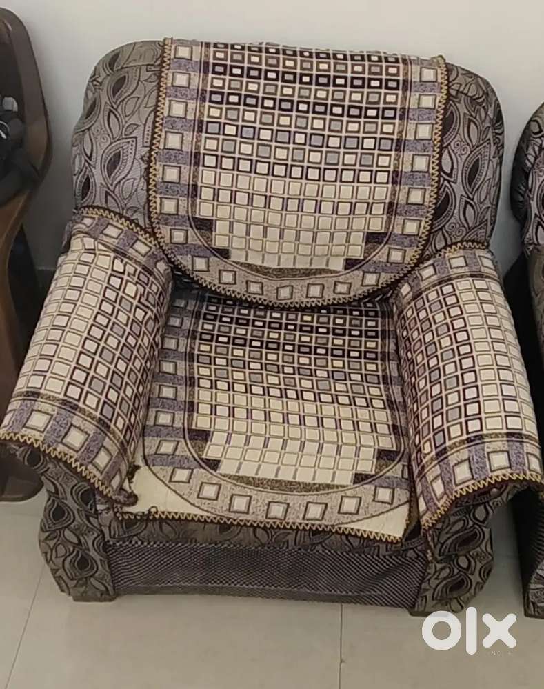 Sofa set  complete with cover