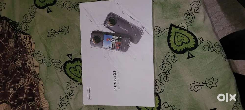 Insta 360 x3 with motorcycle bundle