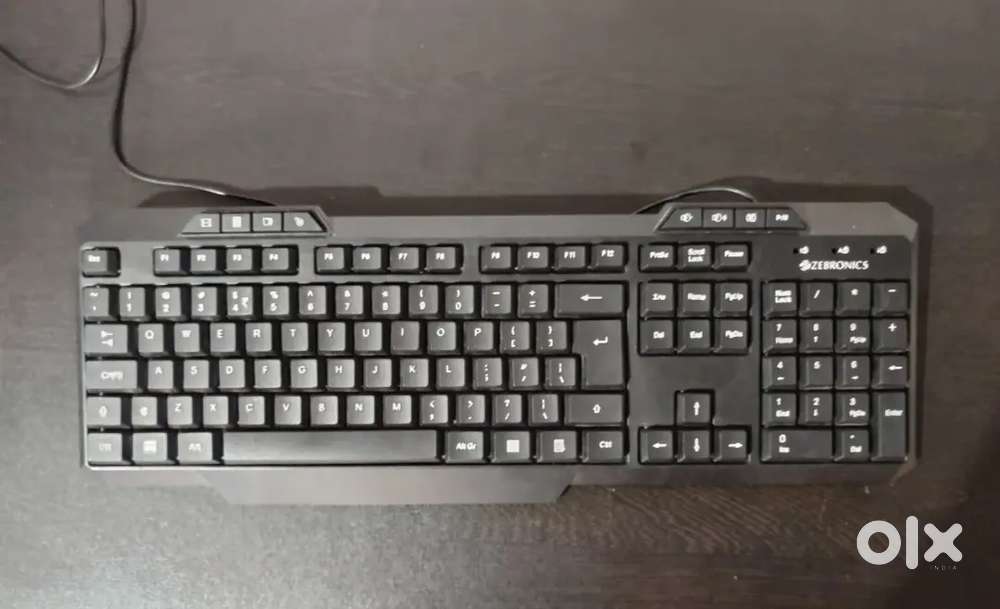 Zebronics wire keyboard