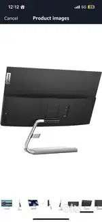 Lenovo 24 inch Q series moniter with built in speakers