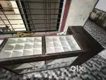 Counter L type and cupboard