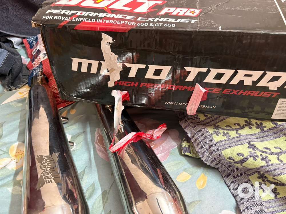 Moto torque bolt pro exhaust for gt650/int650
