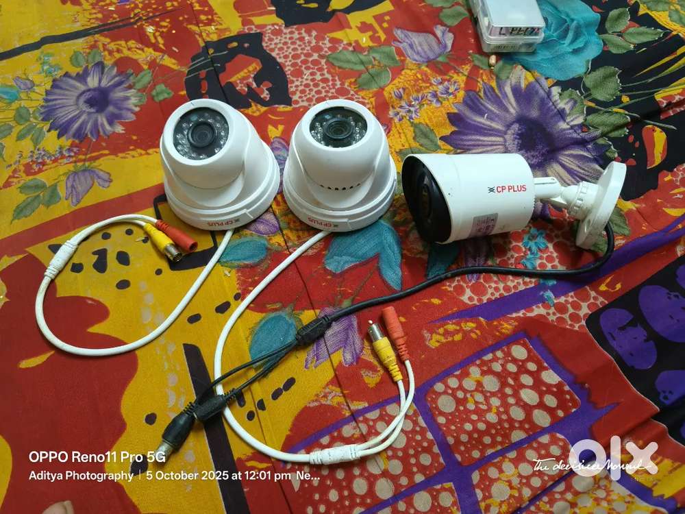CP PLUS CAMERA SET OF 3