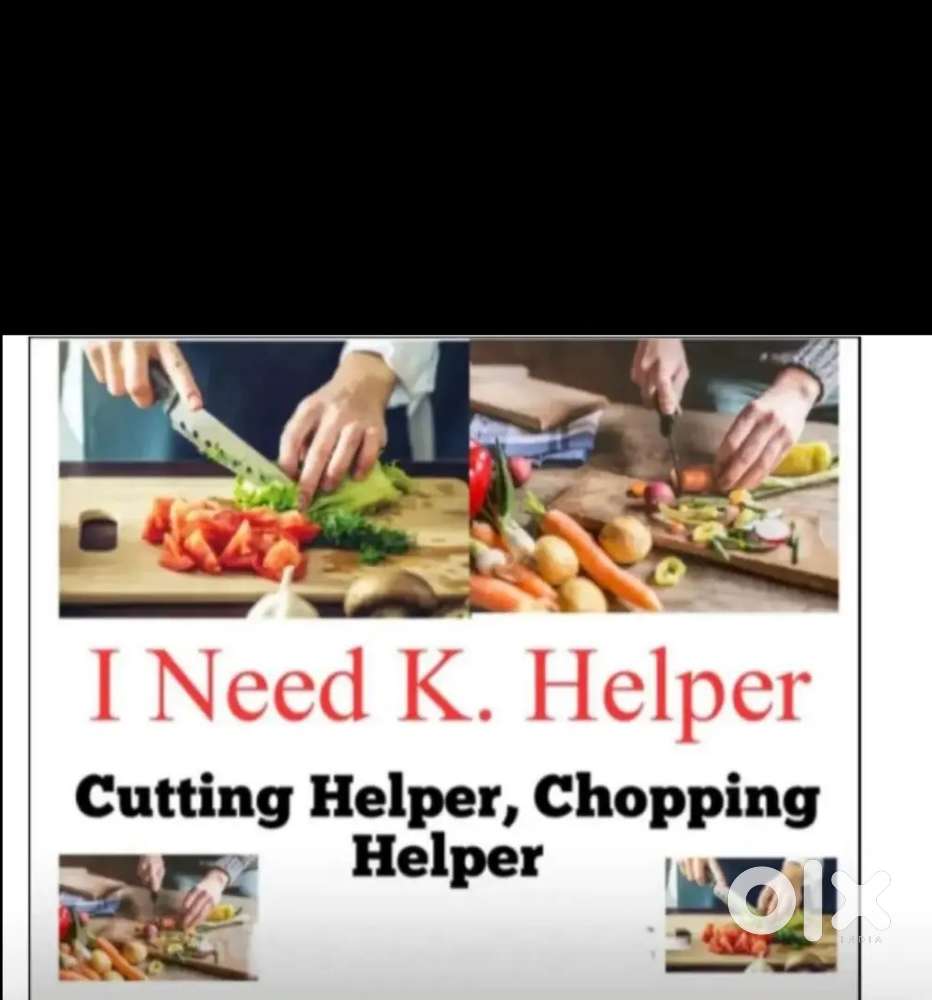 Requirement :- K. Helper // Helper // Counter Boy // Waiter