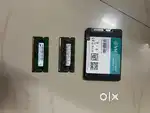 512GB Internal SSD and Laptop RAM