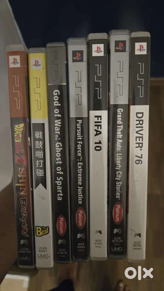 PSP GAMES Cd