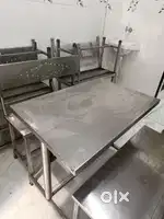 2 nos. Dining Table &  6nos. Sitting Bench