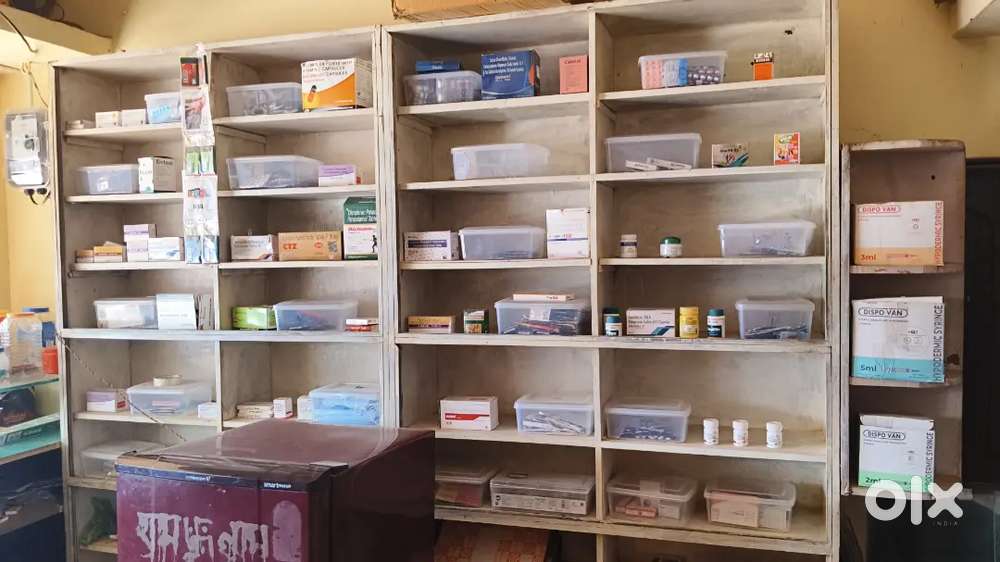 Medical shop with medicine