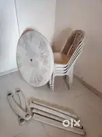 Nilkamal Hard Plastic Dining Table Set