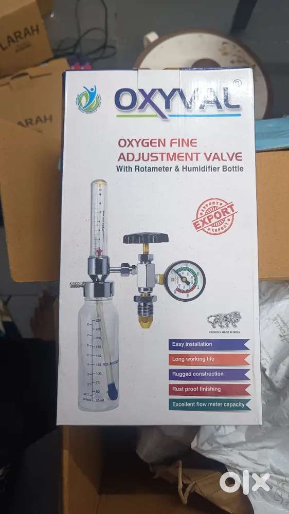 Oxygen adjustment valve