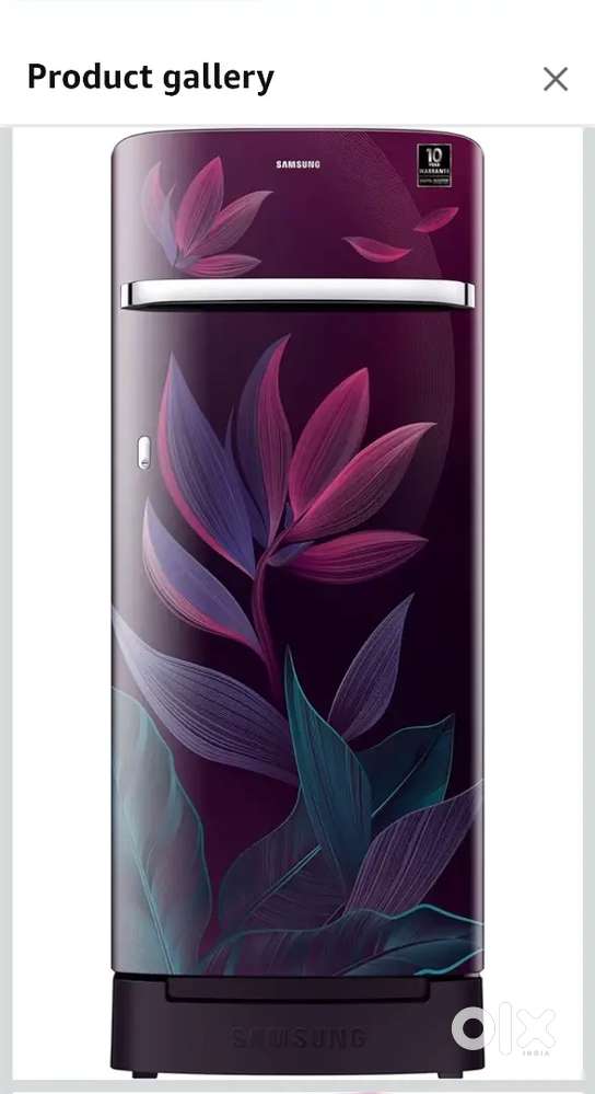 SAMSUNG SINGLE DOOR FRIDGE with Bill