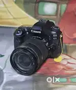 Canon EOS 80D with lens