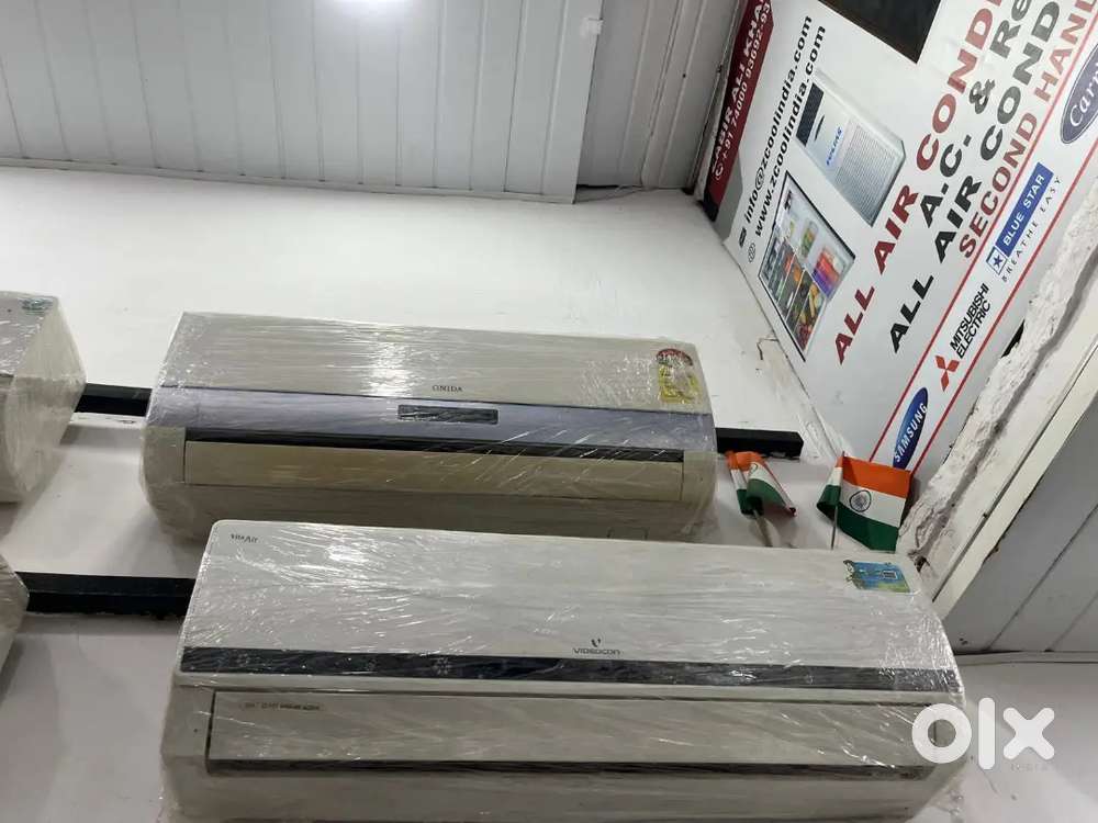 1 Ton split AC with warranty and good condition