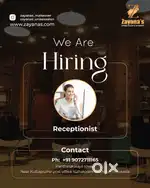 we are hiring receptionist for our saloon (Female)