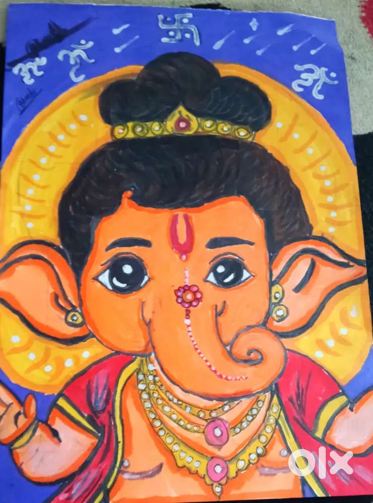 Ganesh ji drawing