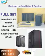 Replacement Warranty-Graphics-Branded Full Set CPU - Process Ram -