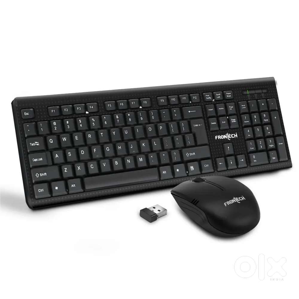 Frontech KB-0028 Wireless Keyboard and Mouse Combo – New Condition