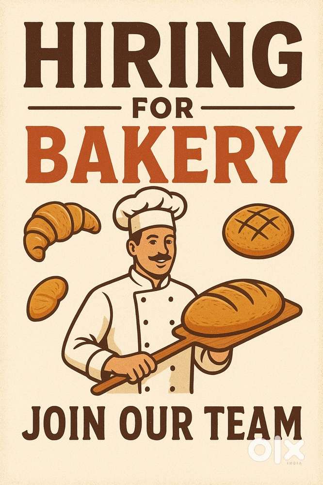 Bakery Staff Required
