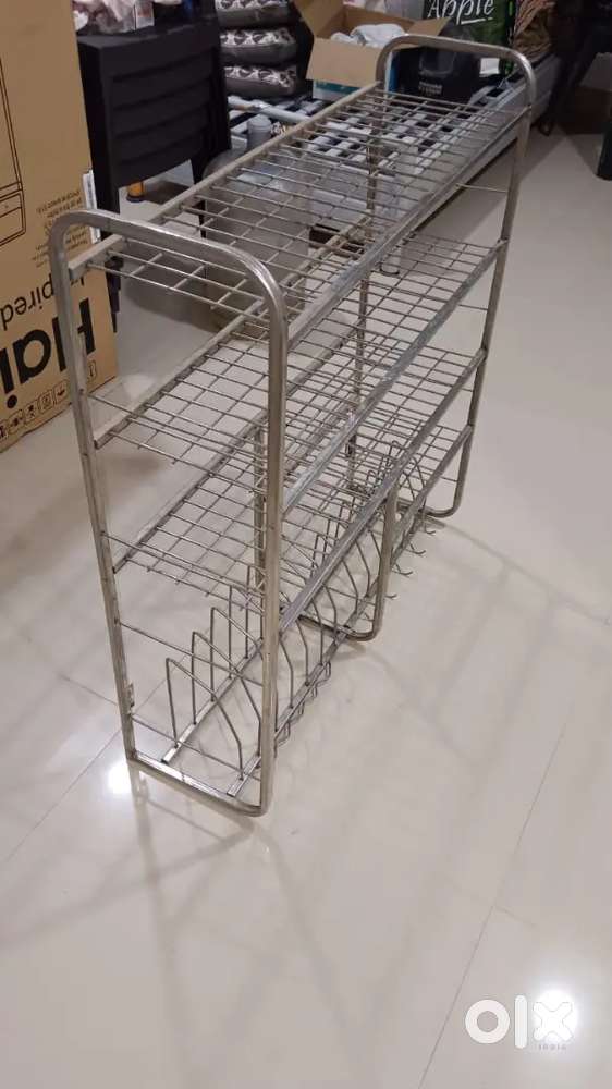 Kitchen stainless steel Rack for utensils