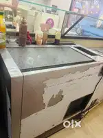 Stone ice cream machine